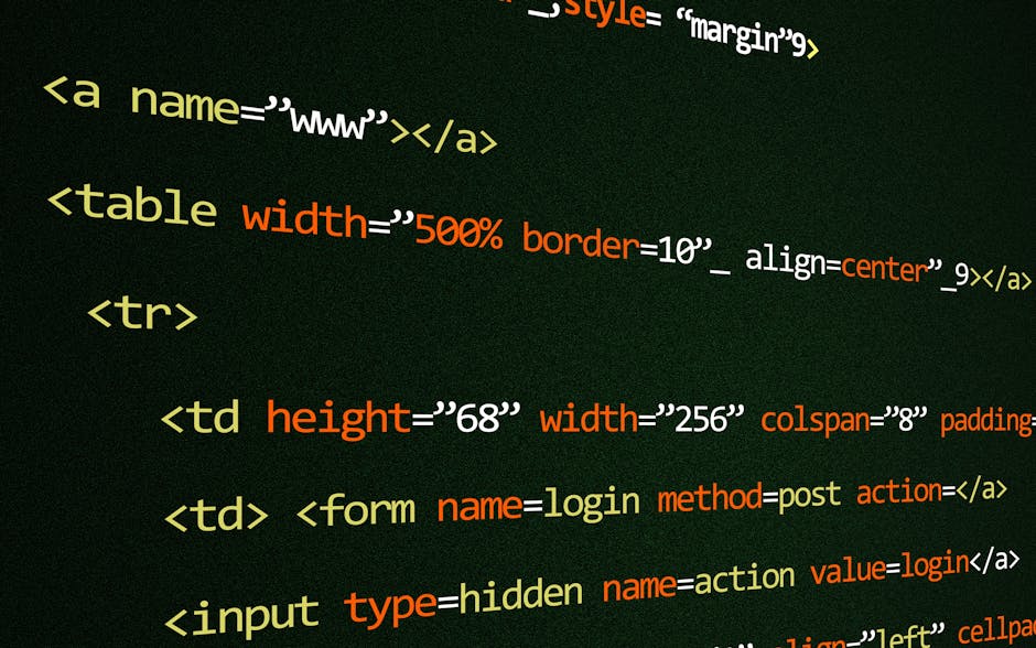 A close-up shot of a computer screen displaying lines of code in a text editor, with a dark background and syntax highlighting in various colors such as red, yellow, and blue. The code appears to be J